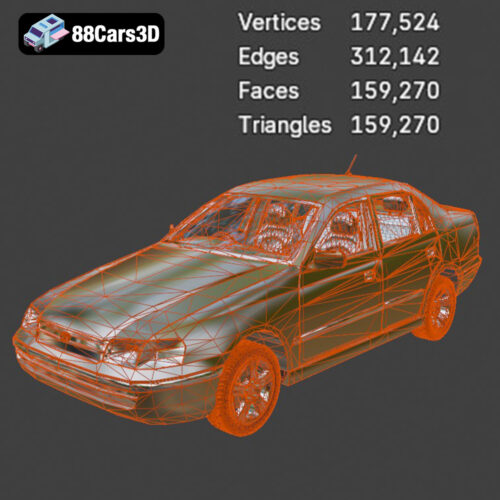 Toyota Corona 1985 3D Model
