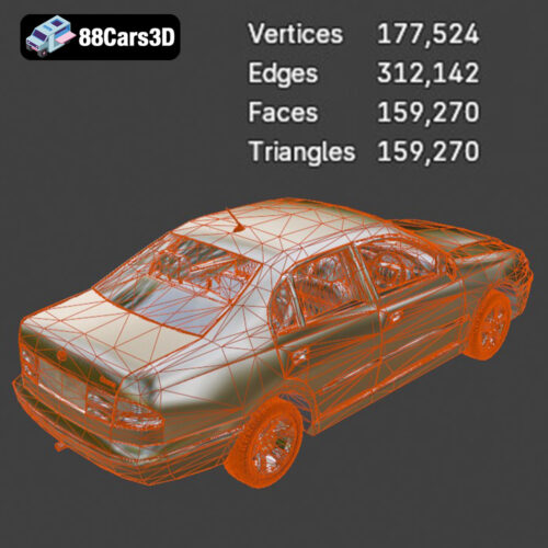 Toyota Corona 1985 3D Model