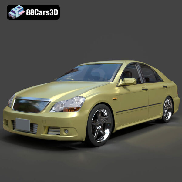 Toyota Crown S180 2005 3D Model