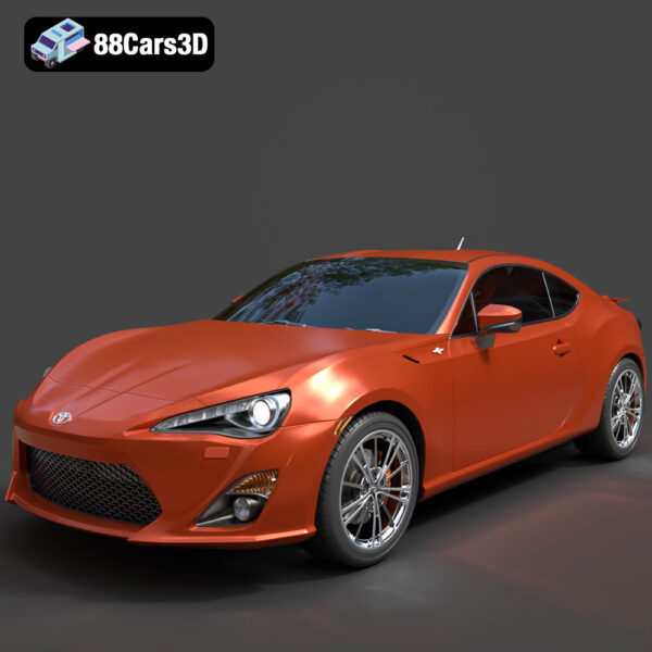 Toyota GT 86 2013 3D Model - Main Image Toyota GT 86 2013 3D Model
