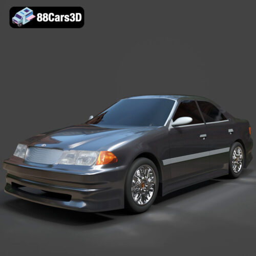 Toyota Mark II (X100) 1998 3D Model