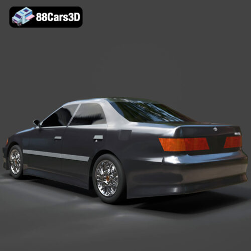 Toyota Mark II (X100) 1998 3D Model