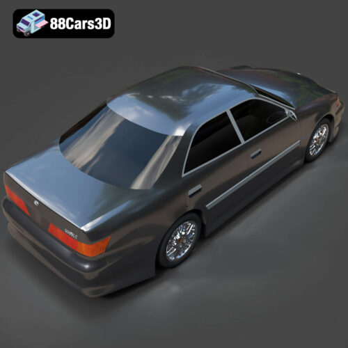 Toyota Mark II (X100) 1998 3D Model