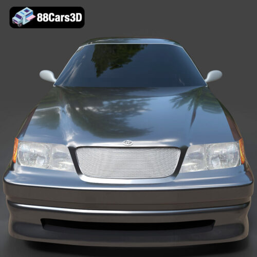Toyota Mark II (X100) 1998 3D Model