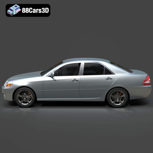 Toyota Mark II X110 2000 3D Model