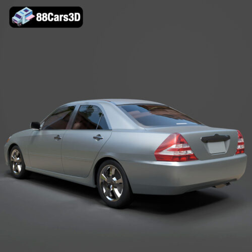 Toyota Mark II X110 2000 3D Model
