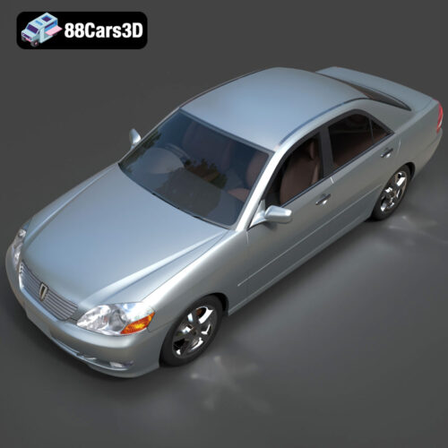 Toyota Mark II X110 2000 3D Model