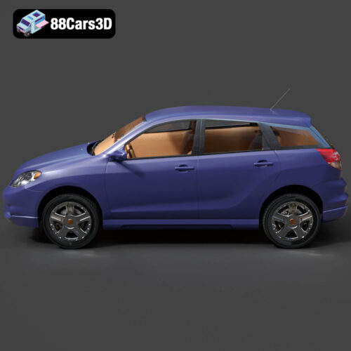 Toyota Matrix 2005 3D Model