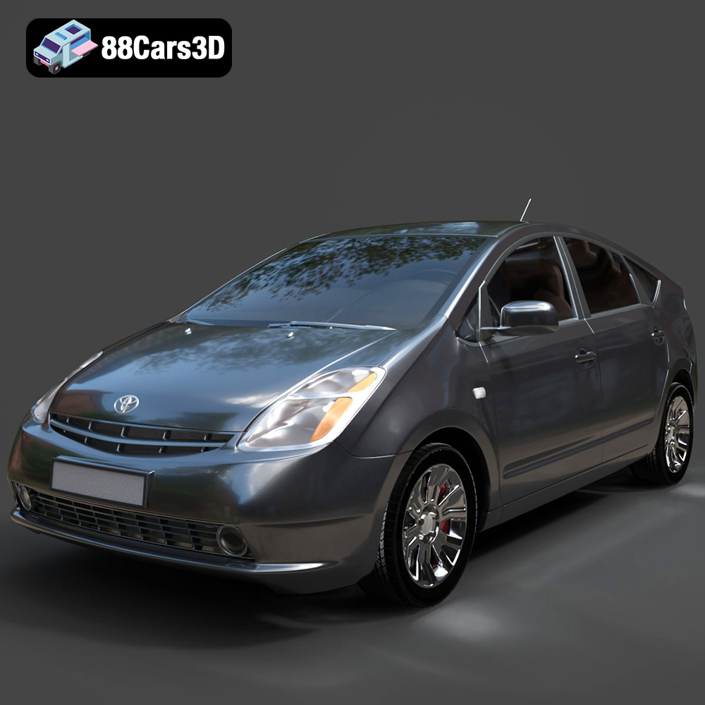 Toyota Prius 2024 3D Model