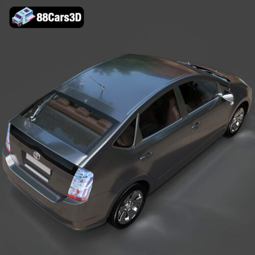 Toyota Prius 2024 3D Model