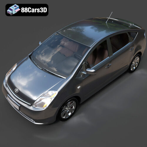 Toyota Prius 2024 3D Model