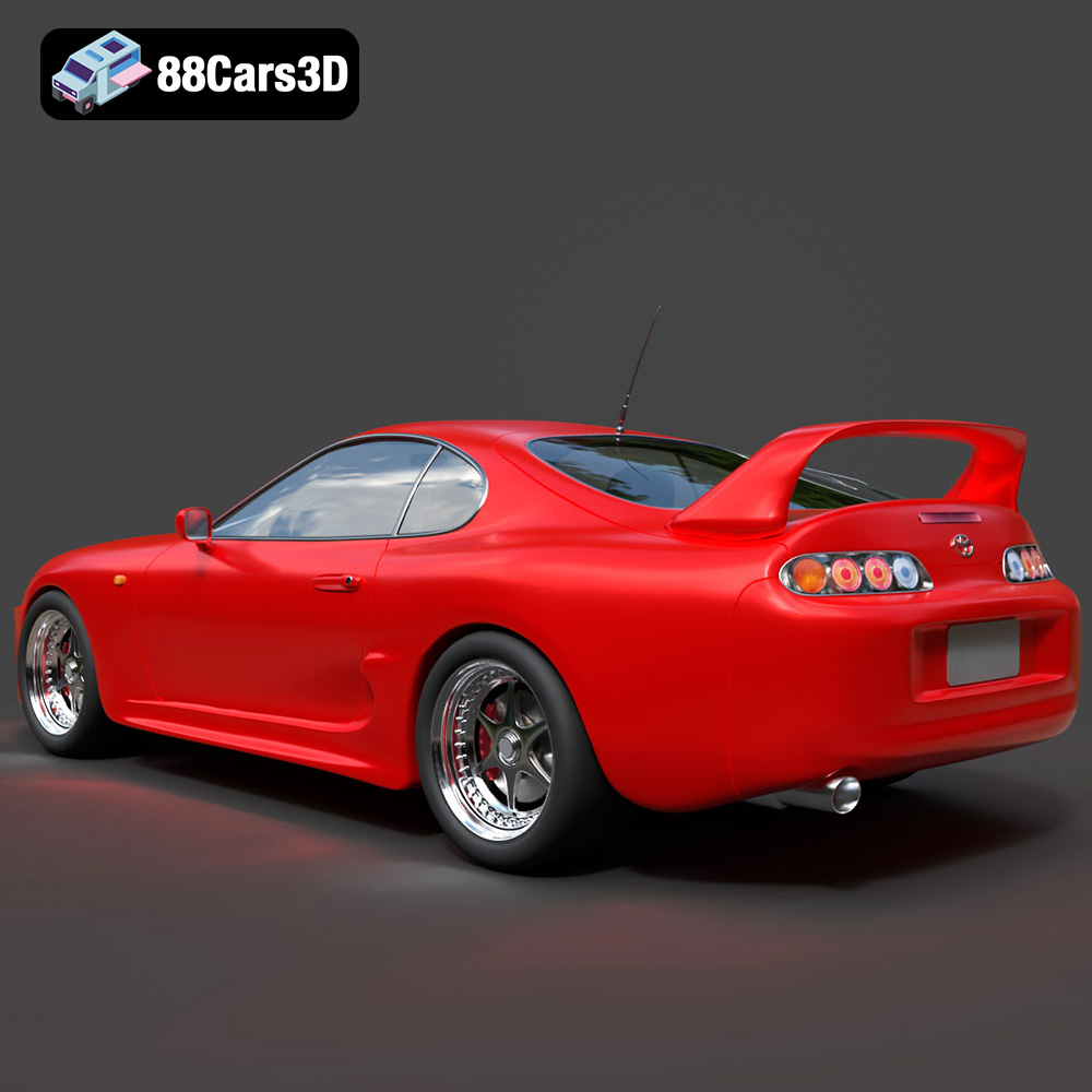 Toyota Supra 2020 3D Model
