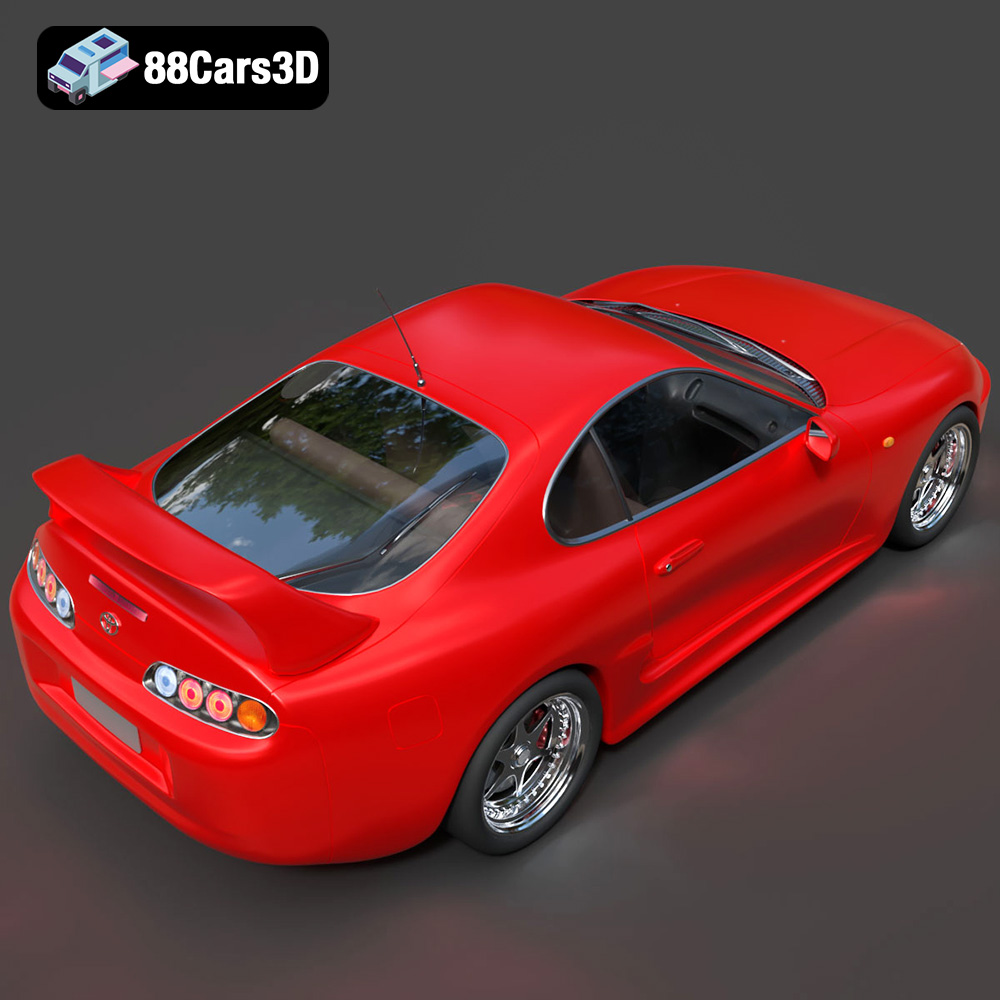 Toyota Supra 2020 3D Model
