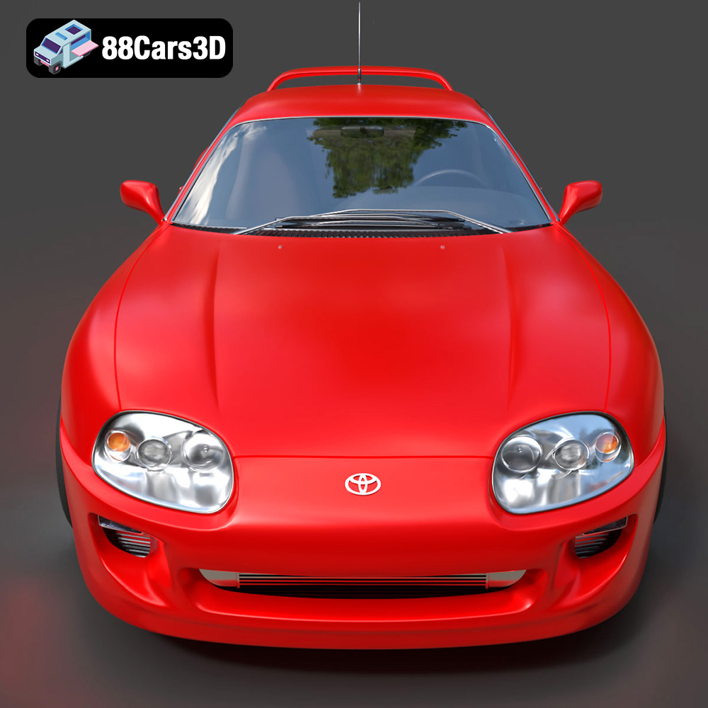 Toyota Supra 2020 3D Model