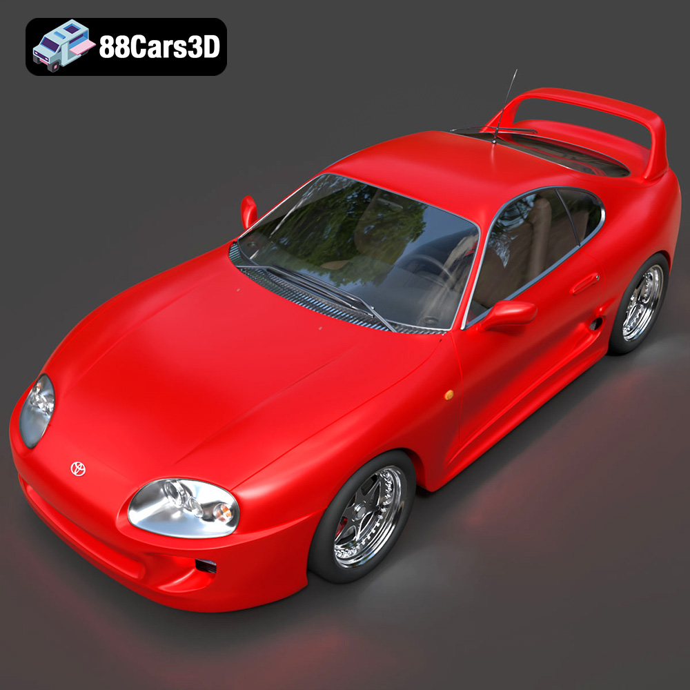 Toyota Supra 2020 3D Model