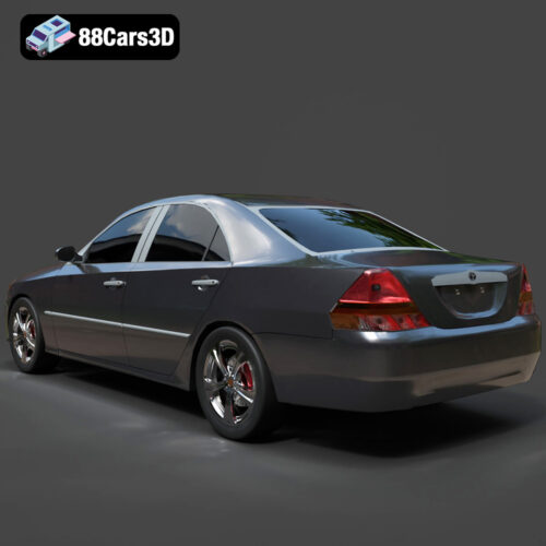 Toyota Mark 2 2001 3D Model - Gallery Image 4 Toyota Mark 2 2001 3D Model