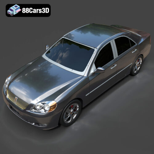 Toyota Mark 2 2001 3D Model - Gallery Image 7 Toyota Mark 2 2001 3D Model