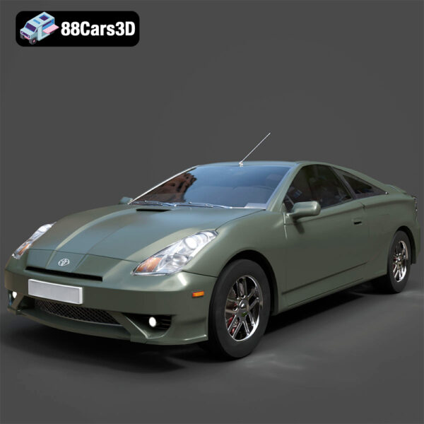 Toyota Celica 2000 3D Model - Main Image Toyota Celica 2000 3D Model