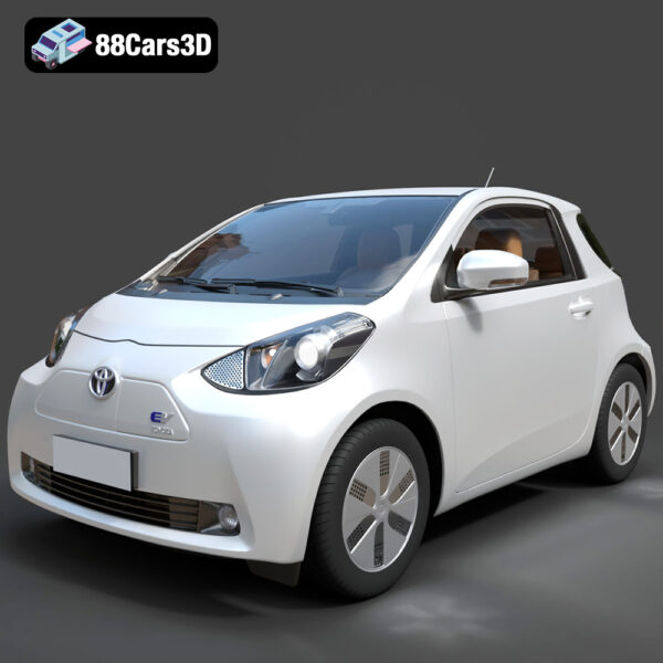 Toyota iQ EV 2012 3D Model