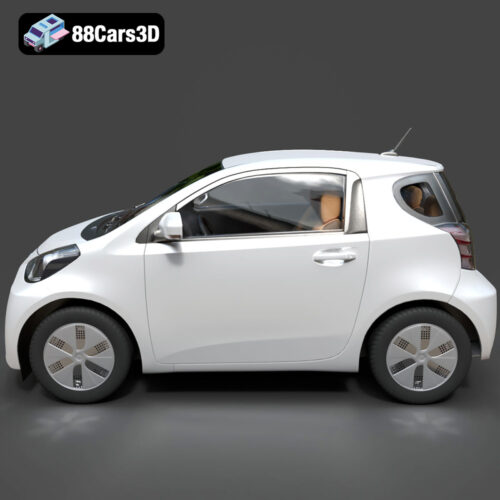 Toyota iQ EV 2012 3D Model