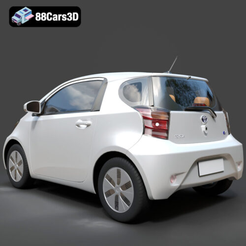 Toyota iQ EV 2012 3D Model