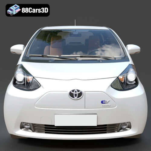 Toyota iQ EV 2012 3D Model