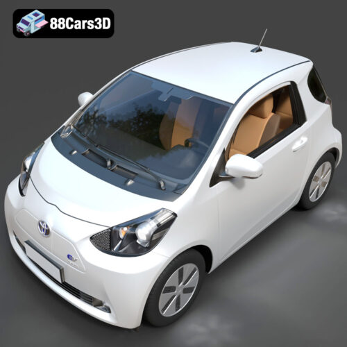 Toyota iQ EV 2012 3D Model