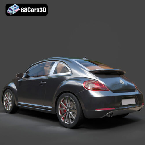 Volkswagen Beetle 2012 3D Model