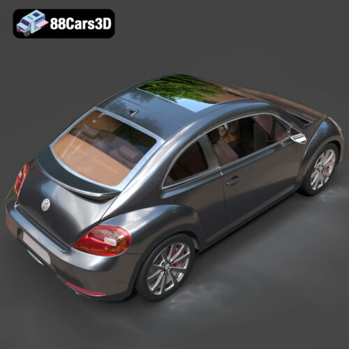 Volkswagen Beetle 2012 3D Model