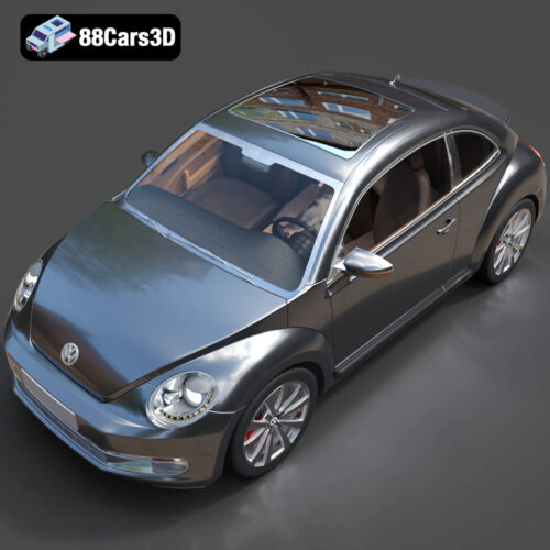 Volkswagen Beetle 2012 3D Model