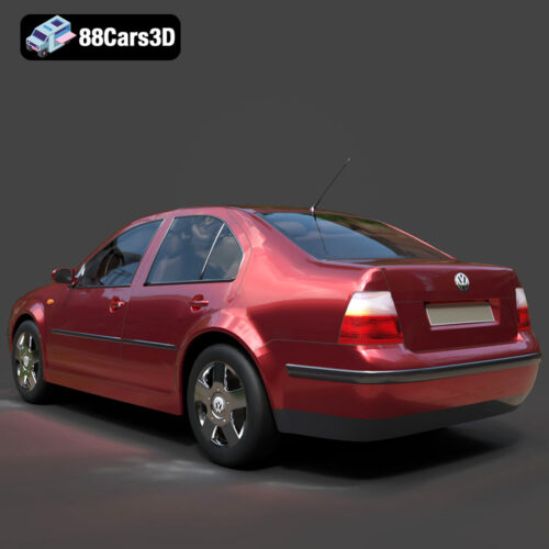 Volkswagen Bora 2004 3D Model - Gallery Image 7 Volkswagen Bora 2004 3D Model