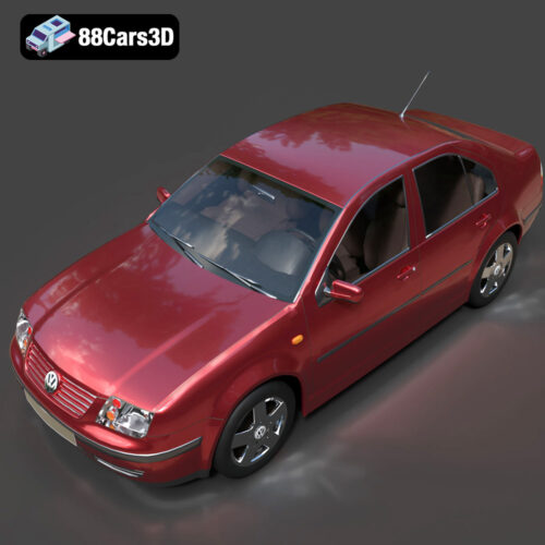 Volkswagen Bora 2004 3D Model - Gallery Image 5 Volkswagen Bora 2004 3D Model