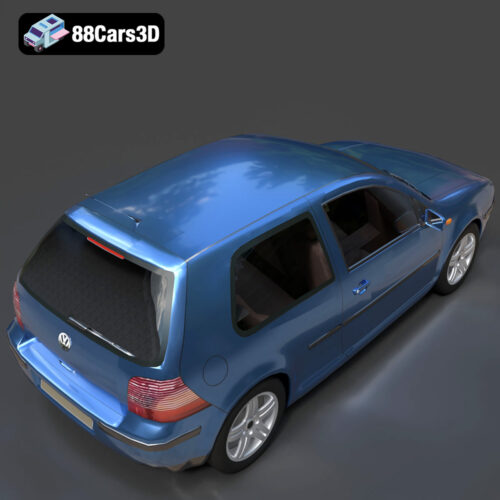 Volkswagen Golf 3-Door 3D Model