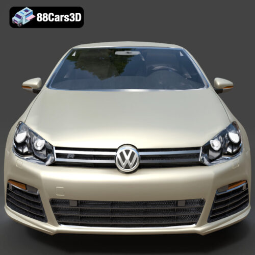 Volkswagen Golf R-004 2024 3D Model