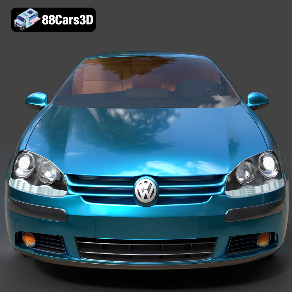 Volkswagen Golf V 2006 3D Model