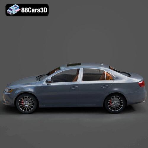 Volkswagen Jetta 2005 3D Model - Gallery Image 1 Volkswagen Jetta 2005 3D Model