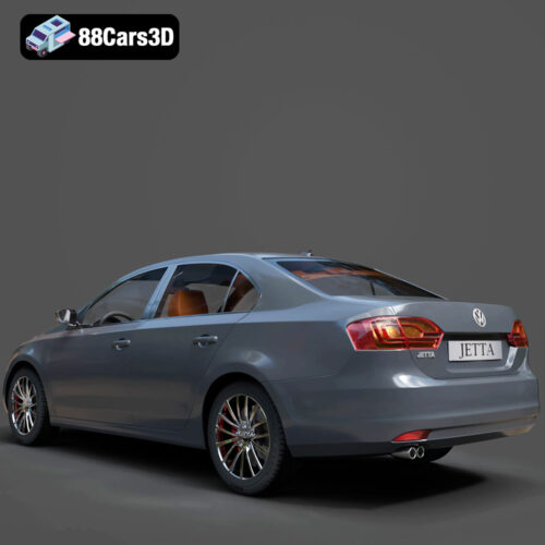 Volkswagen Jetta 2005 3D Model - Gallery Image 4 Volkswagen Jetta 2005 3D Model