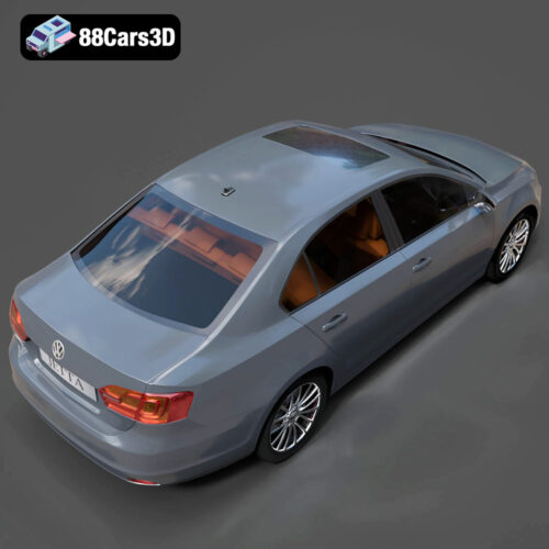 Volkswagen Jetta 2005 3D Model - Gallery Image 2 Volkswagen Jetta 2005 3D Model