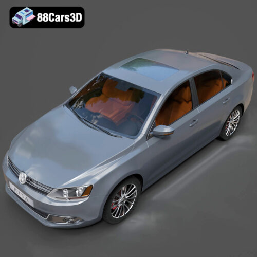 Volkswagen Jetta 2005 3D Model - Gallery Image 5 Volkswagen Jetta 2005 3D Model