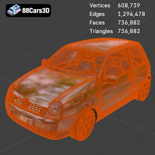 Volkswagen Lupo 3D Model