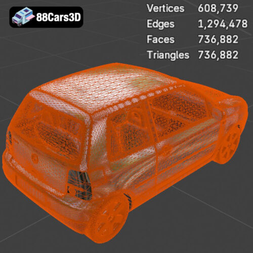 Volkswagen Lupo 3D Model