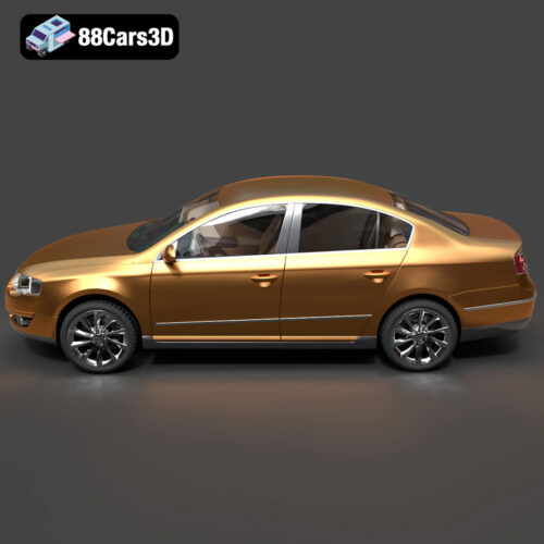 Volkswagen Passat 2025 3D Model