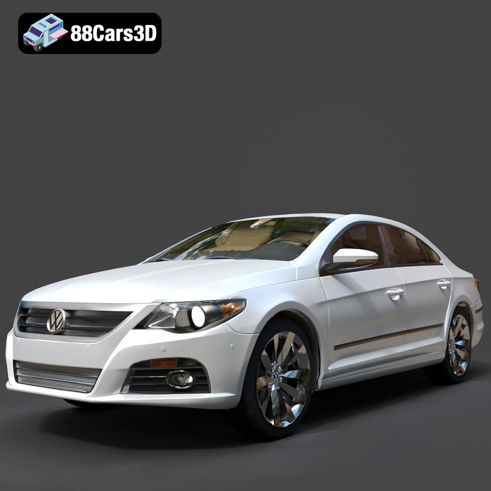 Volkswagen Passat CC 3D Model