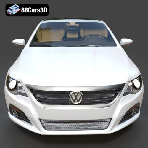 Volkswagen Passat CC 3D Model - Gallery Image 6 Volkswagen Passat CC 3D Model