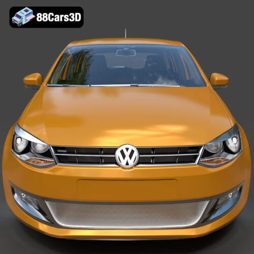 Volkswagen Polo 5 Door 2010 3D Model