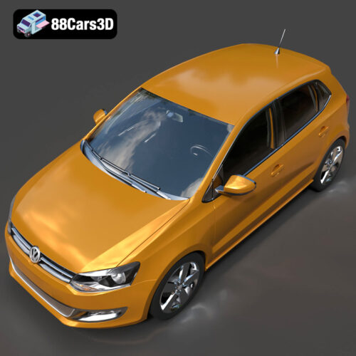 Volkswagen Polo 5 Door 2010 3D Model