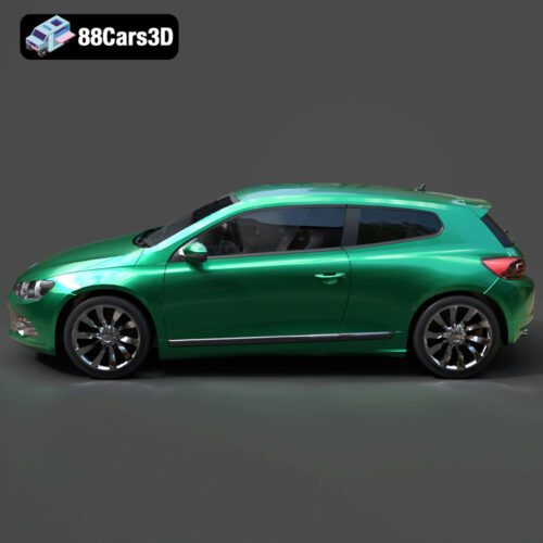 Volkswagen Scirocco 2015 3D Model