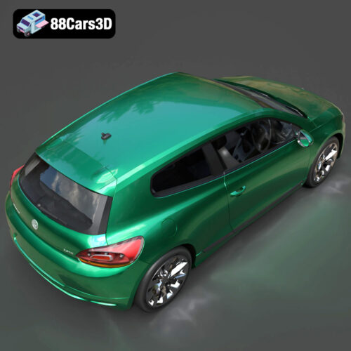 Volkswagen Scirocco 2015 3D Model
