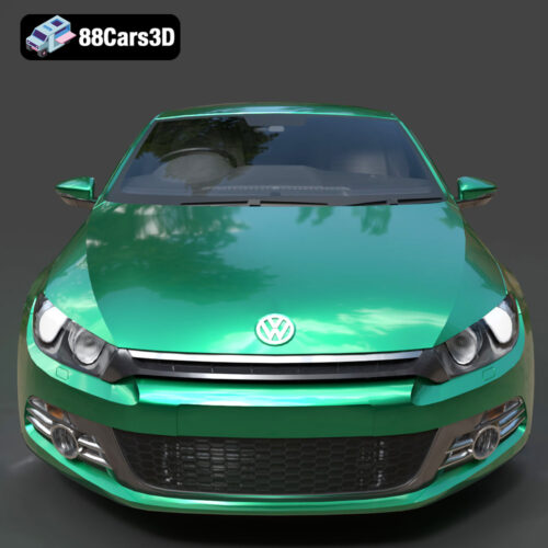 Volkswagen Scirocco 2015 3D Model