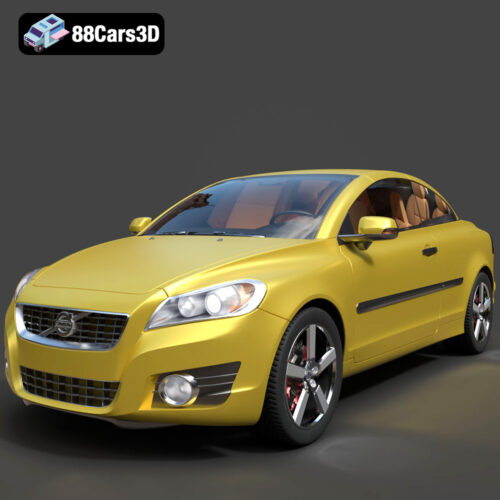 Volvo C70 T5 2000 3D Model - Main Image Volvo C70 T5 2000 3D Model